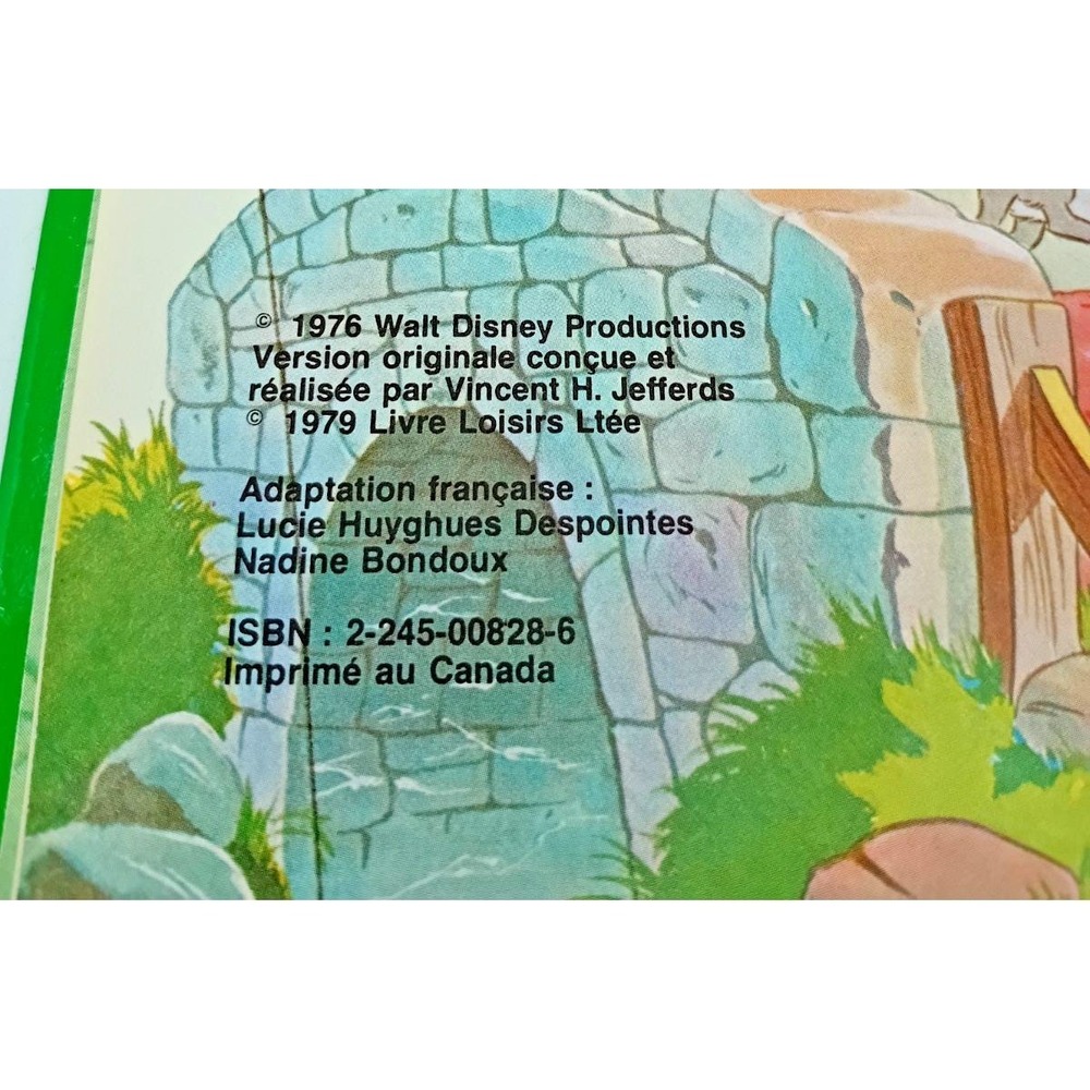 Walt Disney‎ Vintage - Au Royaume des Noms & Verbes – French Kids Book Lot RARE - Picture 9 of 11